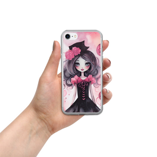 Clear Case for iPhone®hot pink